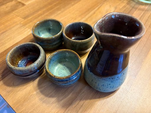 Sake Carafe and Cups