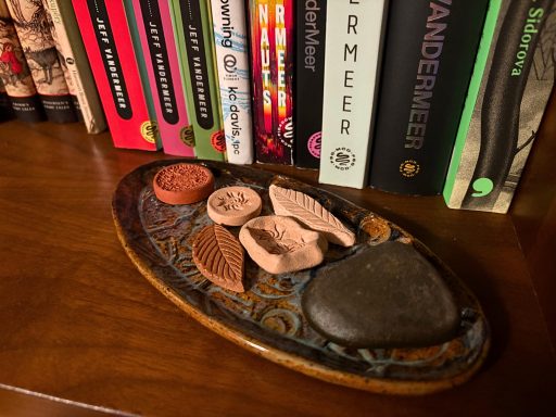 Plate with Essential Oil Diffusers
